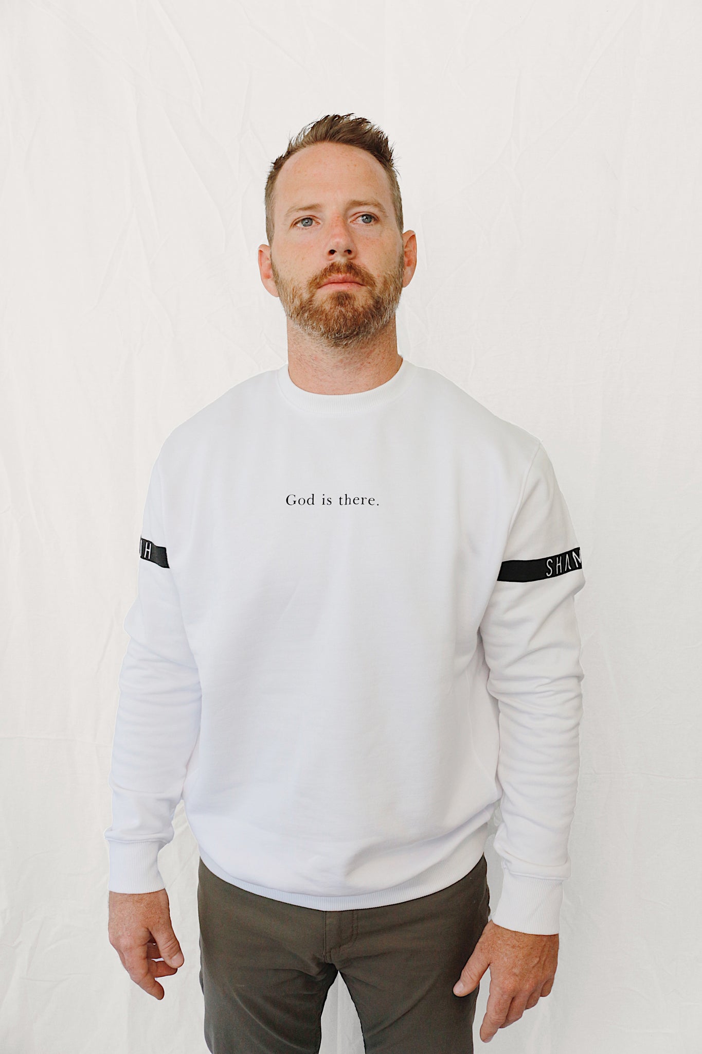 Mix White Crewneck