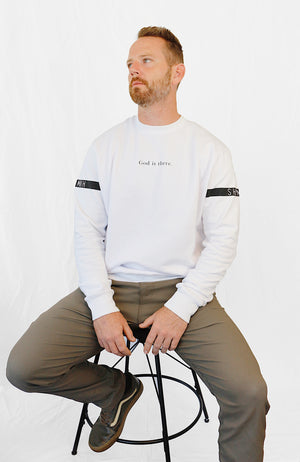 Mix White Crewneck