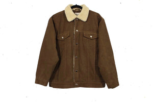 Men's Sherpa Corduroy Jacket Khaki