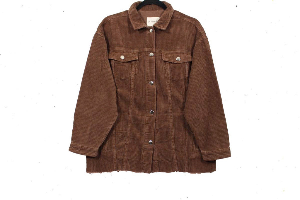 Vintage Brown Corduroy Dad Jacket (Unisex)